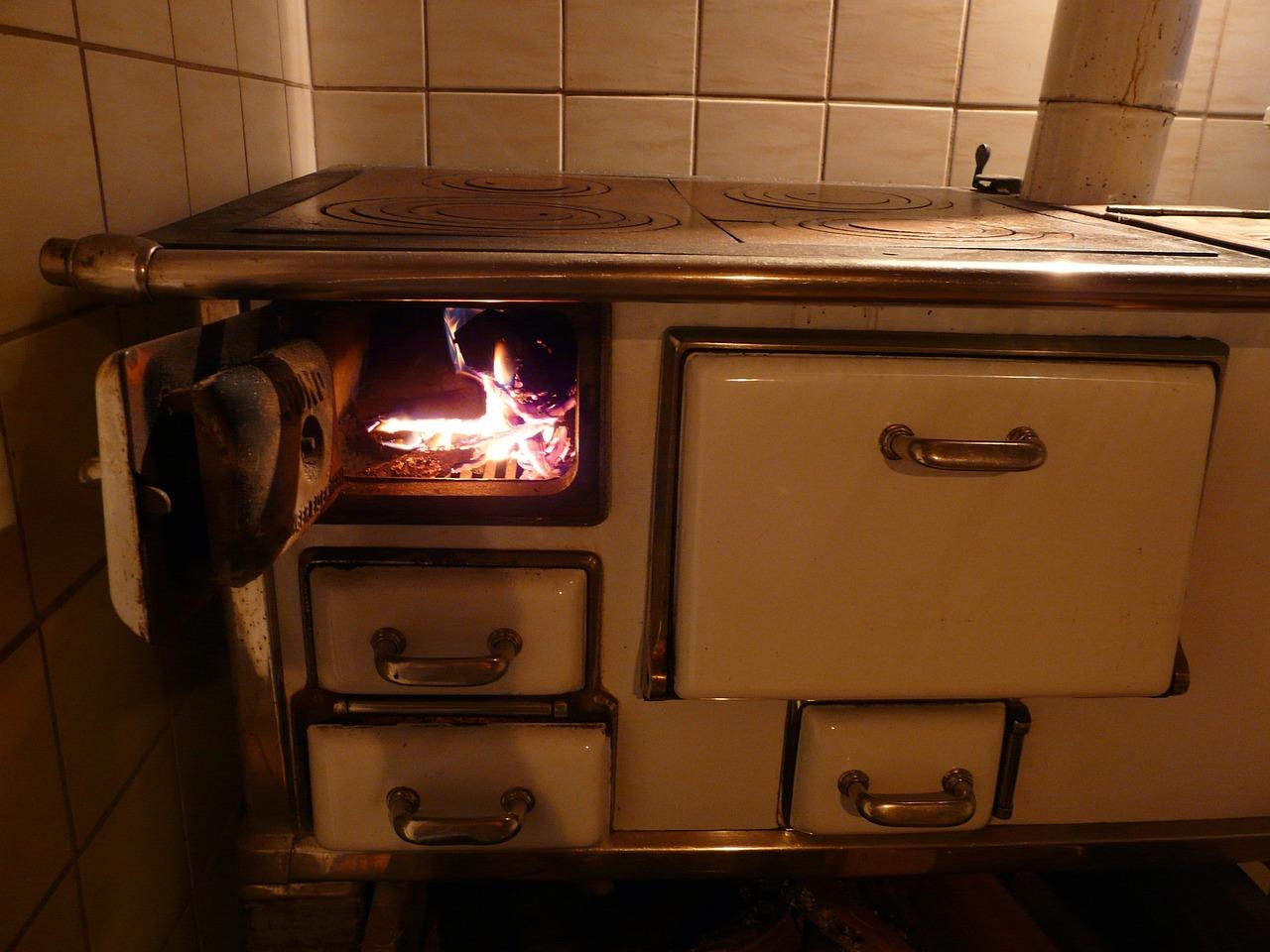 Houtkachel in Helmond